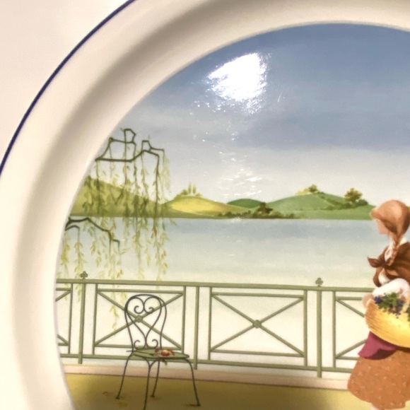 Villeroy & Boch Romantic Seasons No 3 “Fall” decorative wall plate - Picture 4 of 8